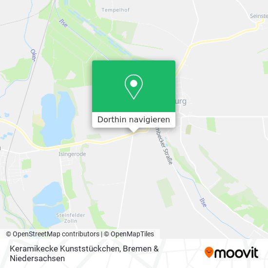 Keramikecke Kunststückchen Karte