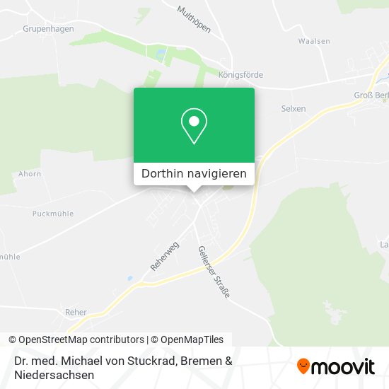 Dr. med. Michael von Stuckrad Karte