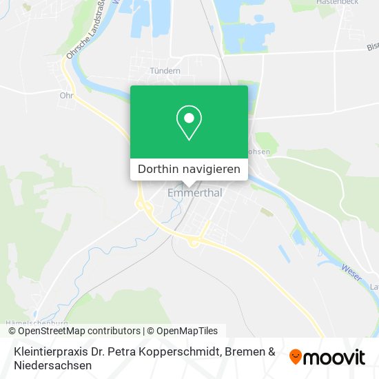Kleintierpraxis Dr. Petra Kopperschmidt Karte