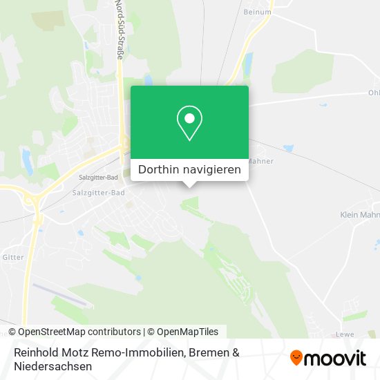 Reinhold Motz Remo-Immobilien Karte