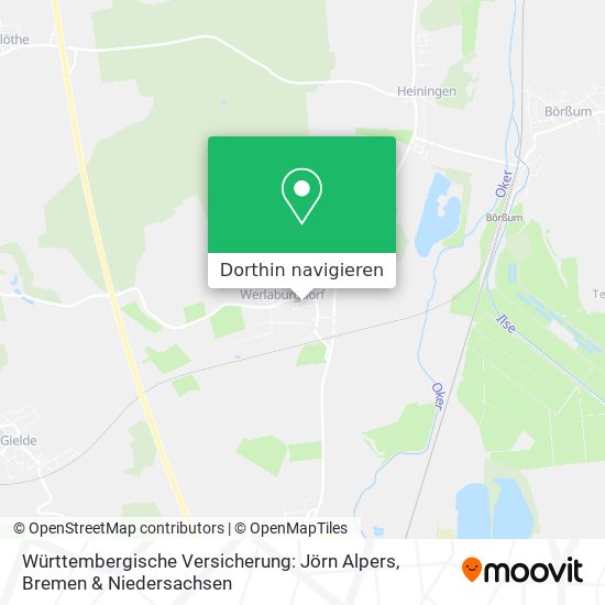 Württembergische Versicherung: Jörn Alpers Karte