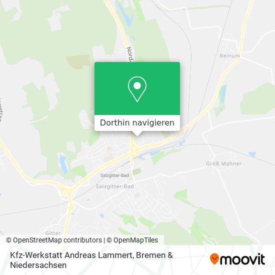 Kfz-Werkstatt Andreas Lammert Karte