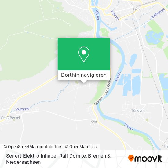 Seifert-Elektro Inhaber Ralf Domke Karte