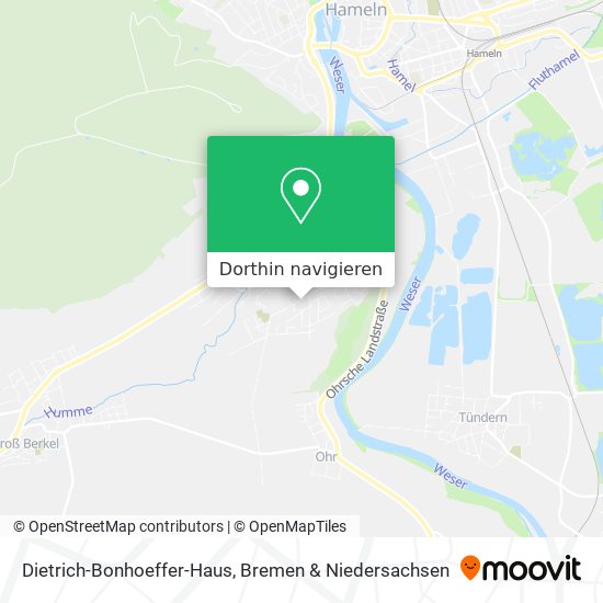 Dietrich-Bonhoeffer-Haus Karte