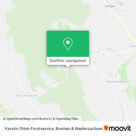 Kerstin Otten Forstservice Karte