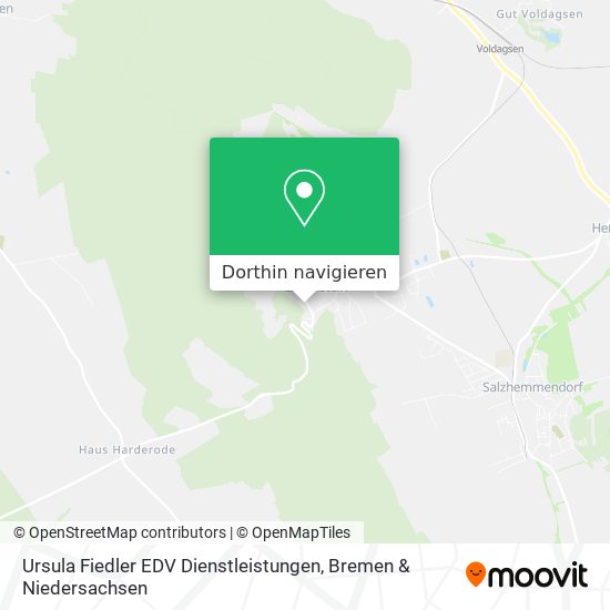 Ursula Fiedler EDV Dienstleistungen Karte
