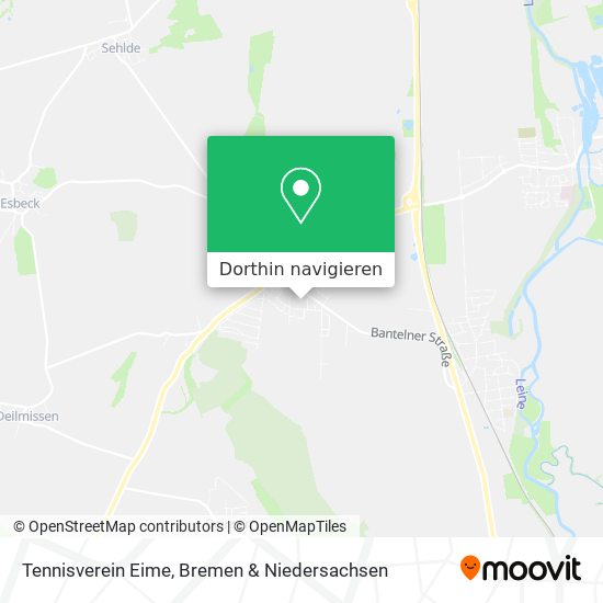 Tennisverein Eime Karte