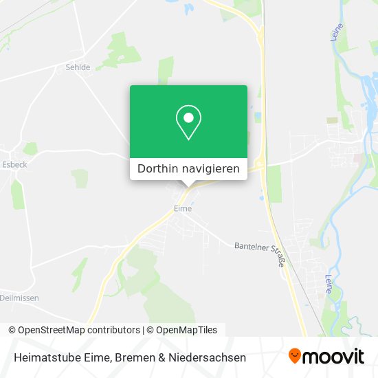 Heimatstube Eime Karte