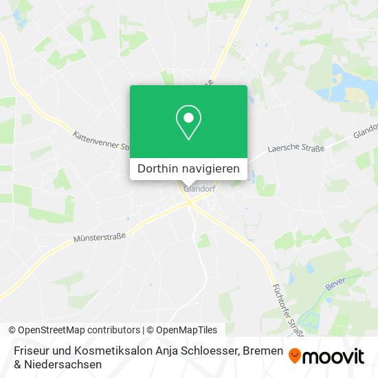 Friseur und Kosmetiksalon Anja Schloesser Karte