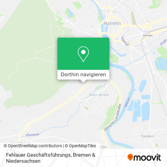 Fehlauer Geschäftsführungs Karte