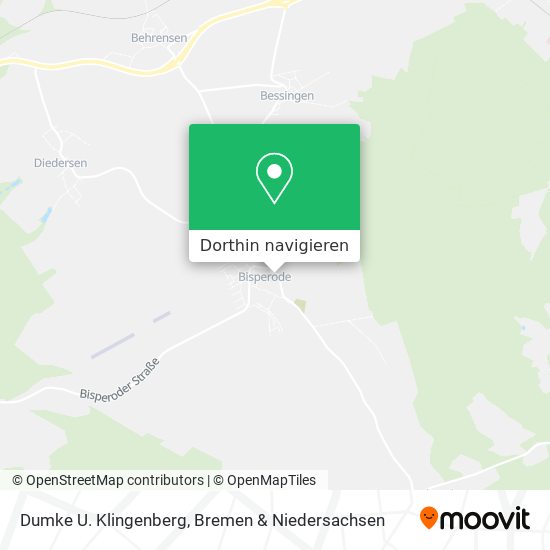 Dumke U. Klingenberg Karte