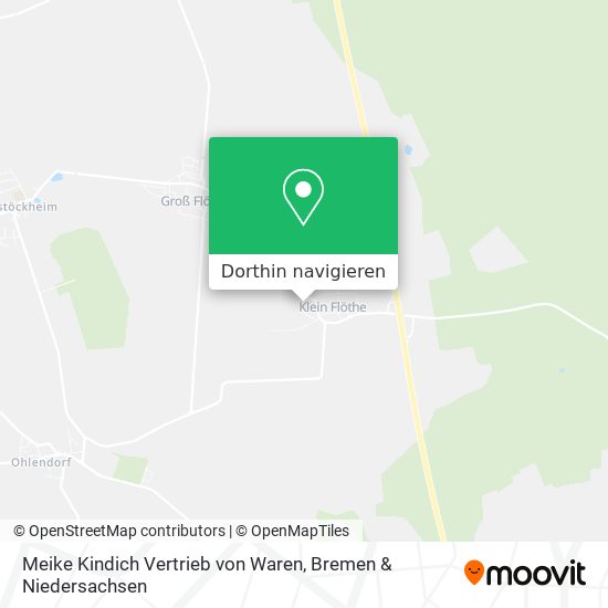 Meike Kindich Vertrieb von Waren Karte
