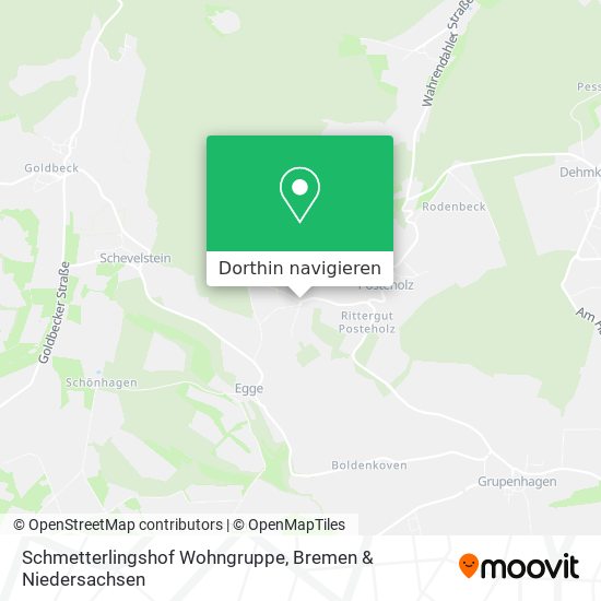 Schmetterlingshof Wohngruppe Karte
