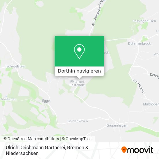 Ulrich Deichmann Gärtnerei Karte
