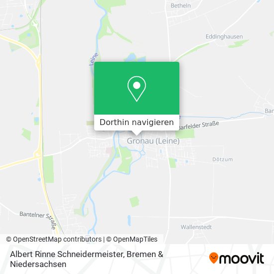 Albert Rinne Schneidermeister Karte