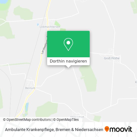 Ambulante Krankenpflege Karte