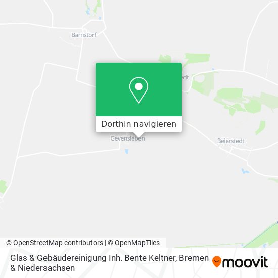 Glas & Gebäudereinigung Inh. Bente Keltner Karte