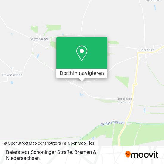 Beierstedt Schöninger Straße Karte