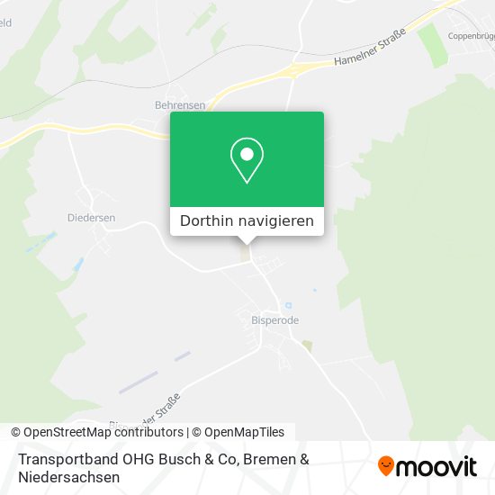 Transportband OHG Busch & Co Karte