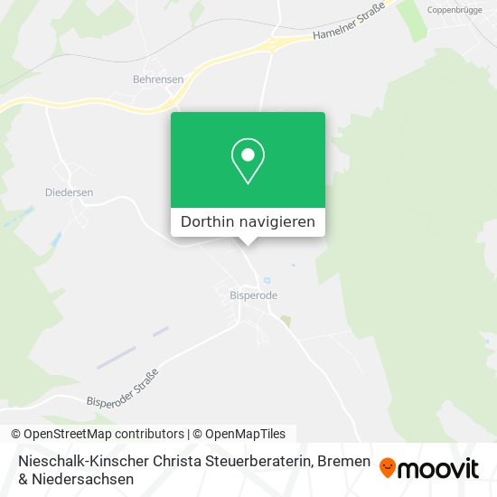 Nieschalk-Kinscher Christa Steuerberaterin Karte