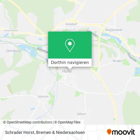 Schrader Horst Karte