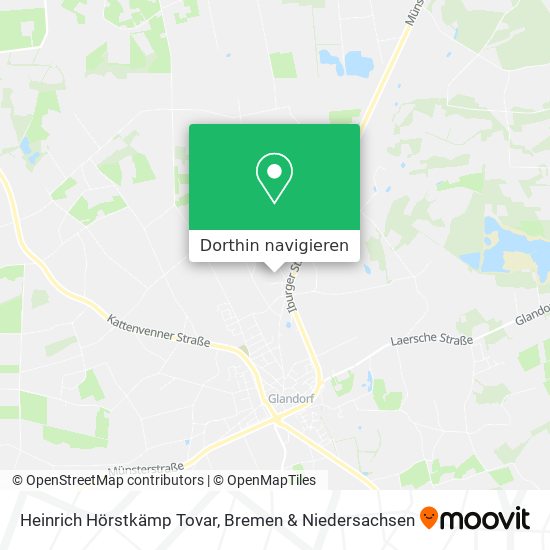 Heinrich Hörstkämp Tovar Karte