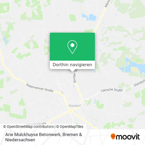 Arie Mulckhuyse Betonwerk Karte