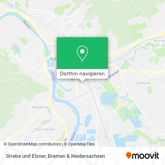 Strebe und Elsner Karte