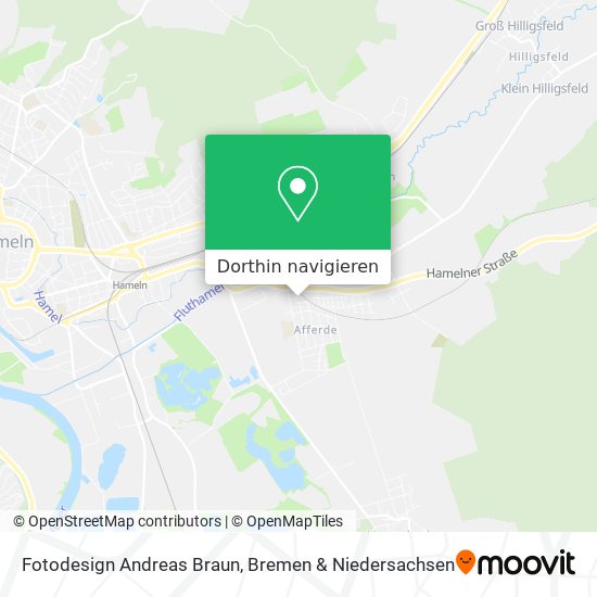 Fotodesign Andreas Braun Karte