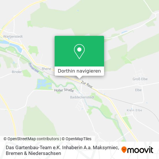 Das Gartenbau-Team e.K. Inhaberin A.a. Maksymiec Karte