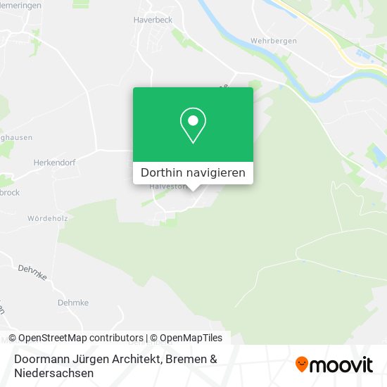 Doormann Jürgen Architekt Karte