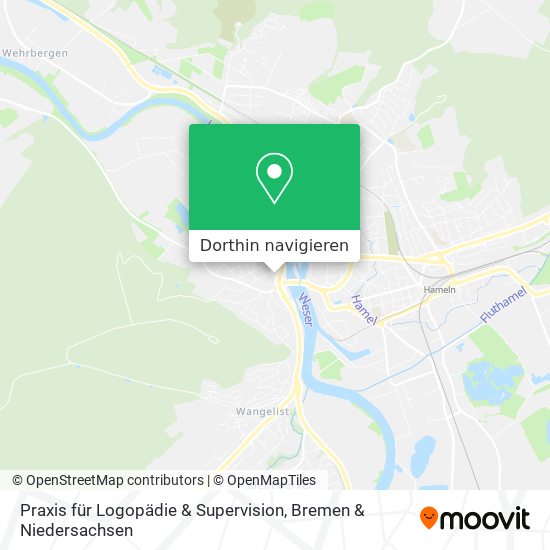 Praxis für Logopädie & Supervision Karte