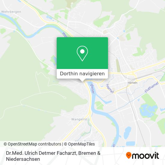 Dr.Med. Ulrich Detmer Facharzt Karte