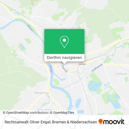 Rechtsanwalt Oliver Engel Karte