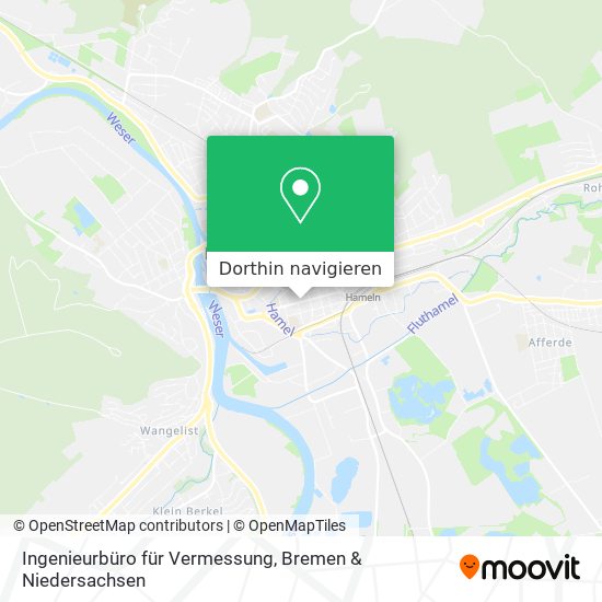 Ingenieurbüro für Vermessung Karte
