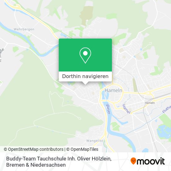 Buddy-Team Tauchschule Inh. Oliver Hölzlein Karte