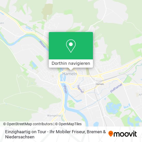 Einzighaartig on Tour - Ihr Mobiler Friseur Karte