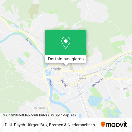 Dipl.-Psych. Jürgen Brix Karte