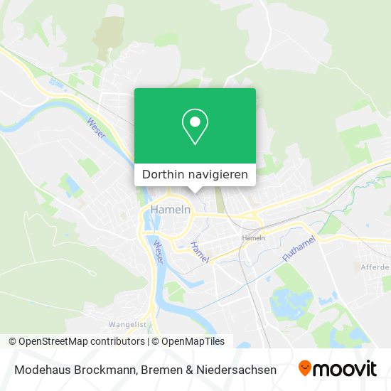 Modehaus Brockmann Karte