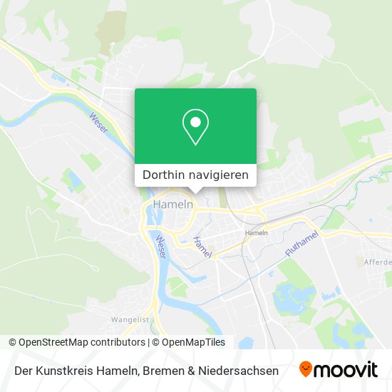 Der Kunstkreis Hameln Karte