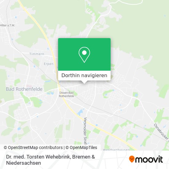 Dr. med. Torsten Wehebrink Karte