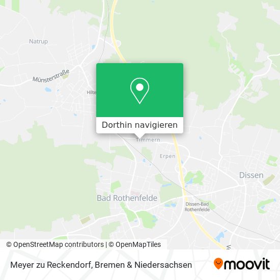 Meyer zu Reckendorf Karte