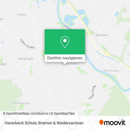 Haverbeck Schule Karte