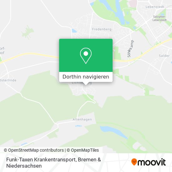 Funk-Taxen Krankentransport Karte