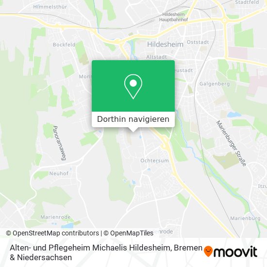 Alten- und Pflegeheim Michaelis Hildesheim Karte