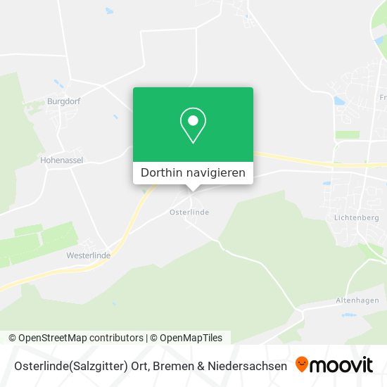 Osterlinde(Salzgitter) Ort Karte
