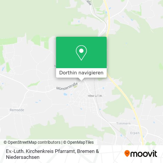 Ev.-Luth. Kirchenkreis Pfarramt Karte
