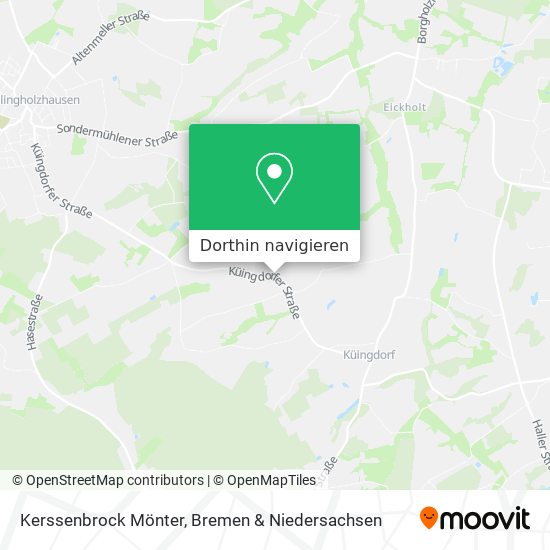 Kerssenbrock Mönter Karte