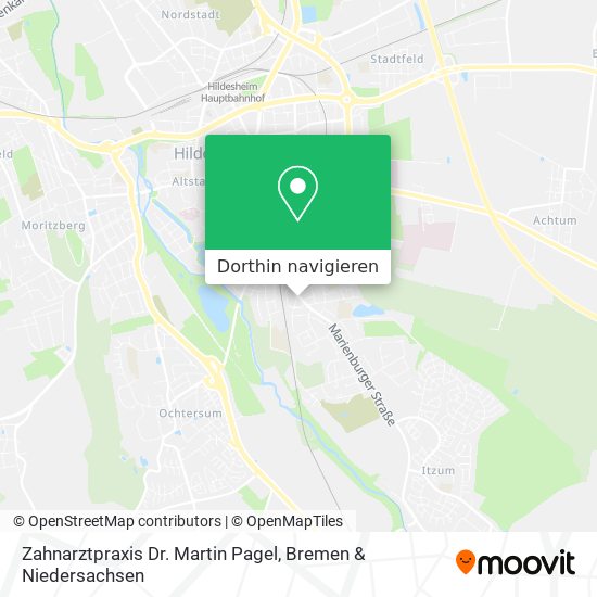 Zahnarztpraxis Dr. Martin Pagel Karte