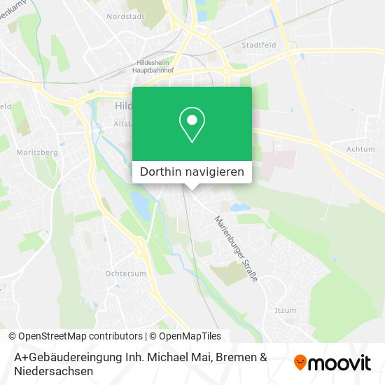 A+Gebäudereingung Inh. Michael Mai Karte